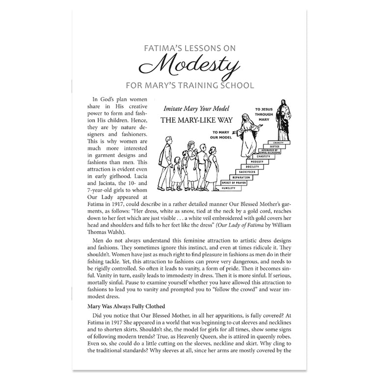 Fatima's Lessons on Modesty