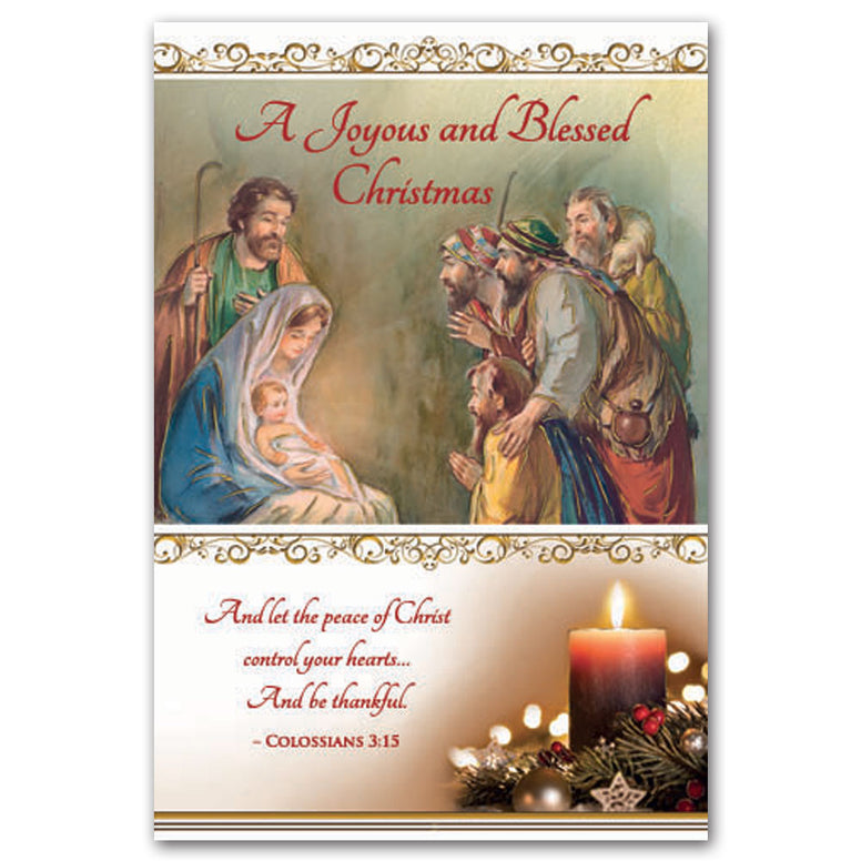 Joyous & Blessed Christmas: 15 pk