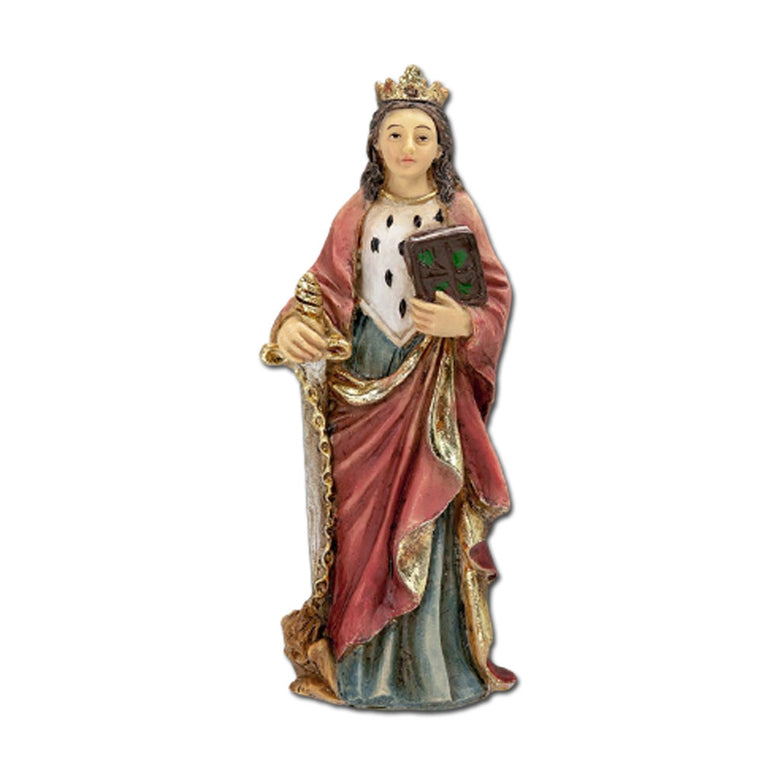 St. Dymphna: 4" statue