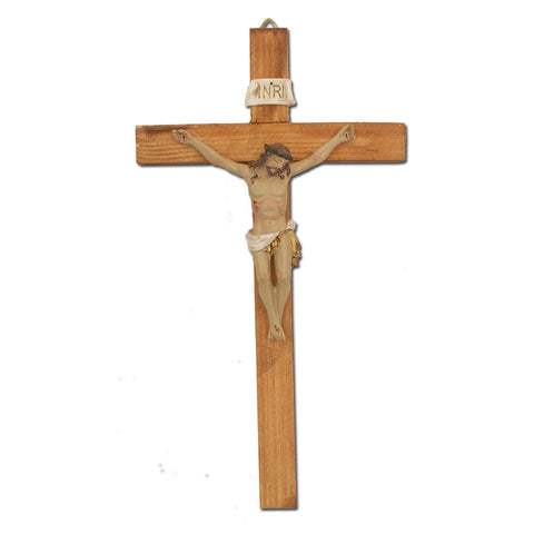 Wall Crucifix: 10"