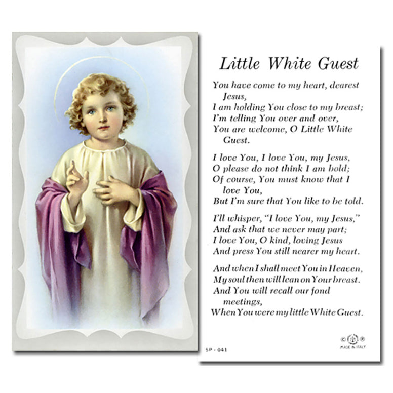 Child Jesus Holy Card