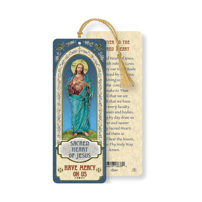 Laminated Bookmark: Sacred Heart