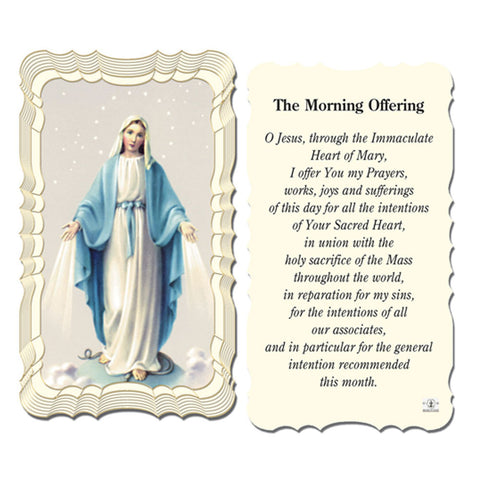 Our Lady of Grace Holy Card