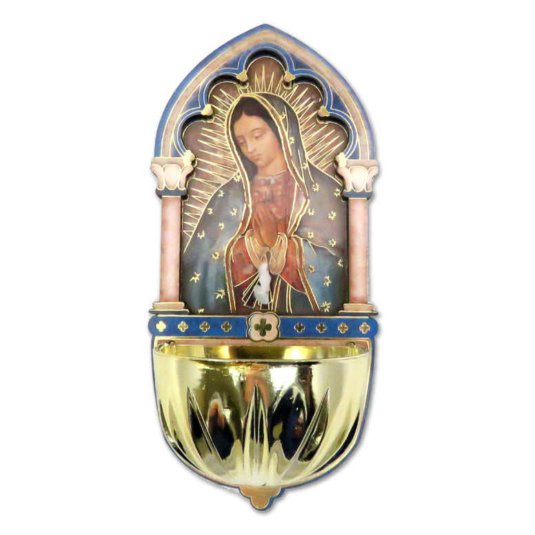 Our Lady of Guadalupe Holy Water Font