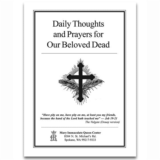 Daily Thoughts and Prayers for Our Beloved Dead