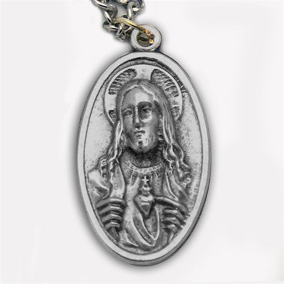 1.25" Scapular Medal & Chain