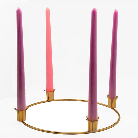 Brass Advent Wreath