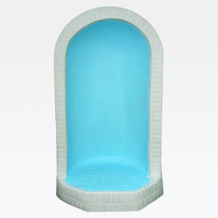 Grotto for 24" Statues - Blue & Granite