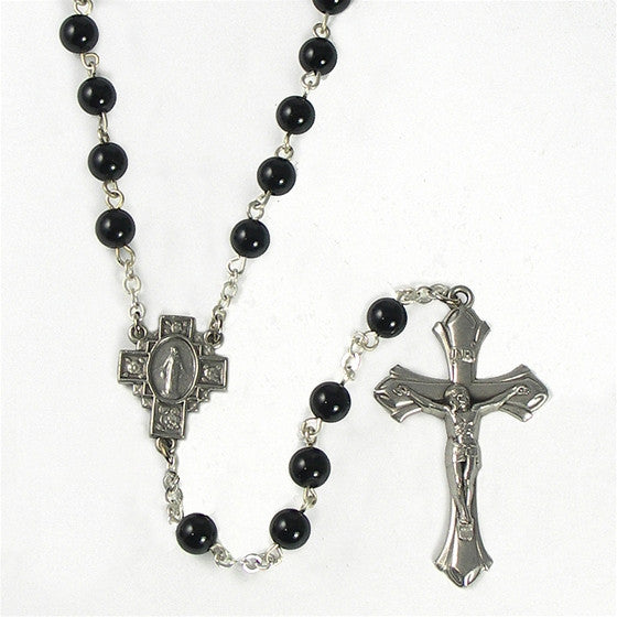 Black Onyx Rosary