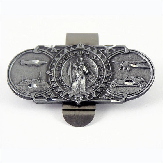 St. Christopher Visor Clip