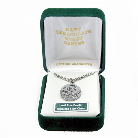 St. Joseph Medal: ¾" Sterling