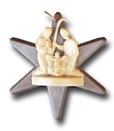 Nativity Star Ornament