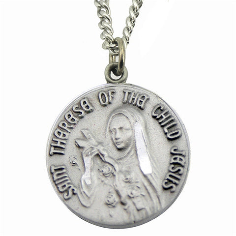 St. Therese Medal with Chain