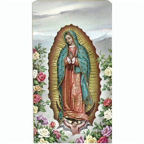 Our Lady of Guadalupe Holy Card