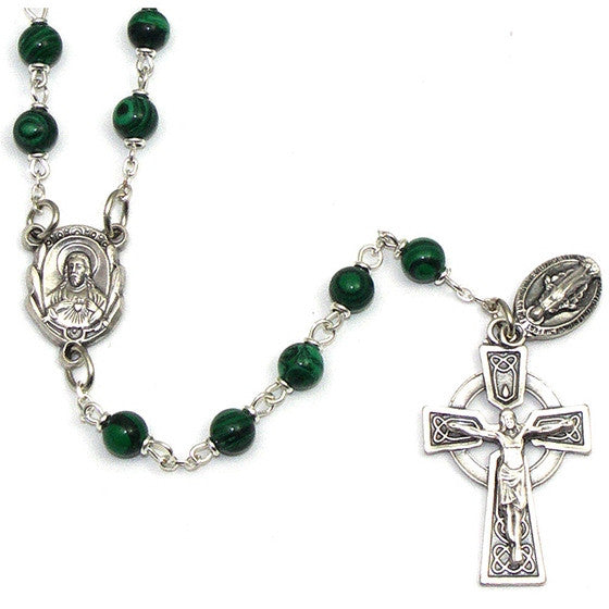 Malachite Rosary