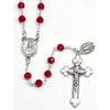 Vienna Collection Rosary: Ruby