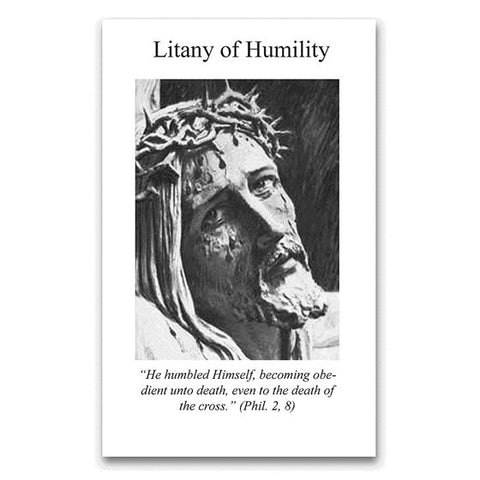 Litany of Humility