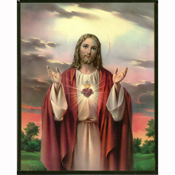 8x10 Sacred Heart