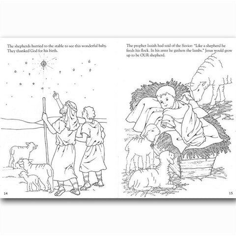 The Story of Christmas Coloring Book