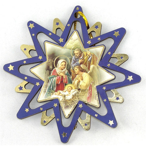 Star Ornament: JMJ Angel Right