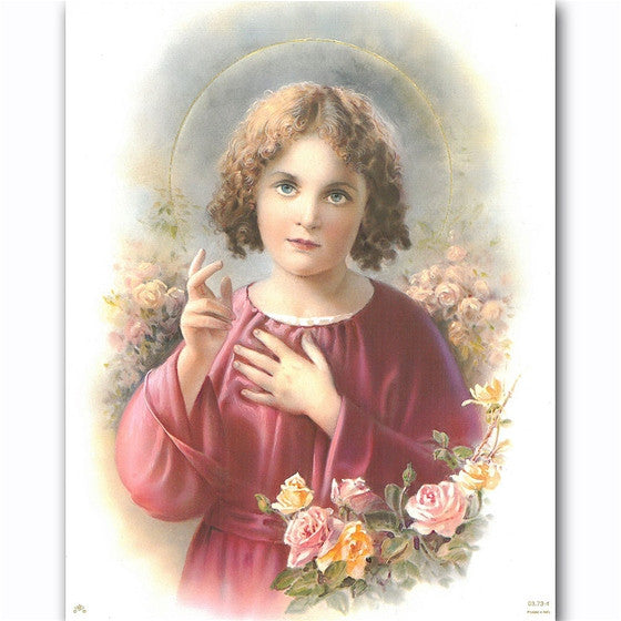 8x10 Child Jesus Blessing