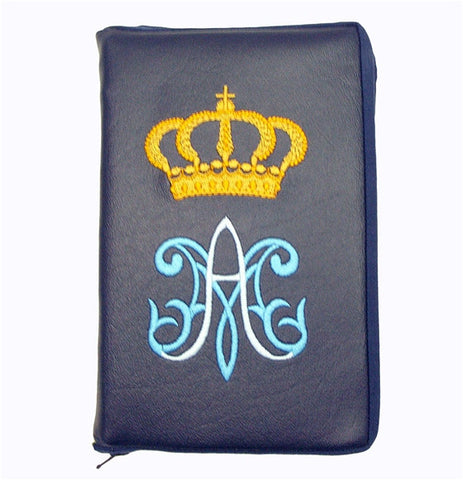 Blue New Roman Missal Cover