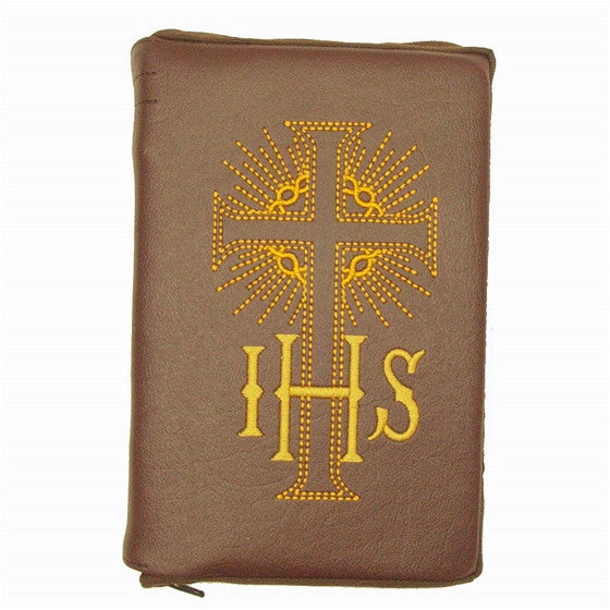 Brown New Roman Missal Cover