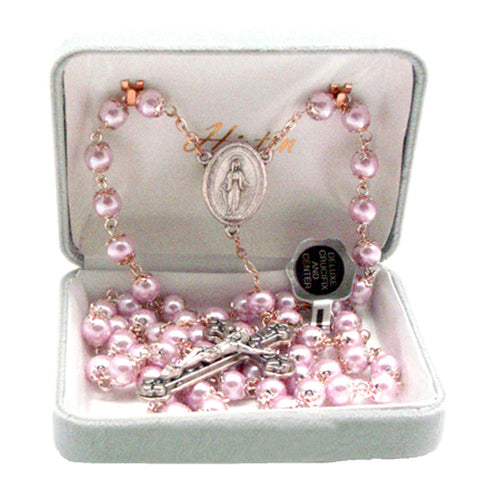 Rose Pearl Rosary