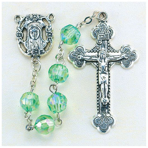 Birthstone Rosary: August