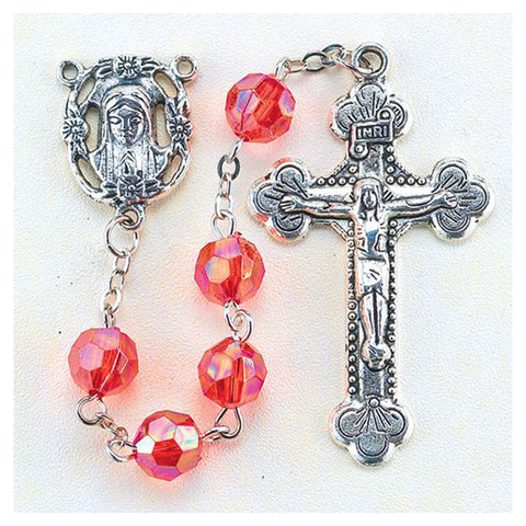 Birthstone Rosary: July