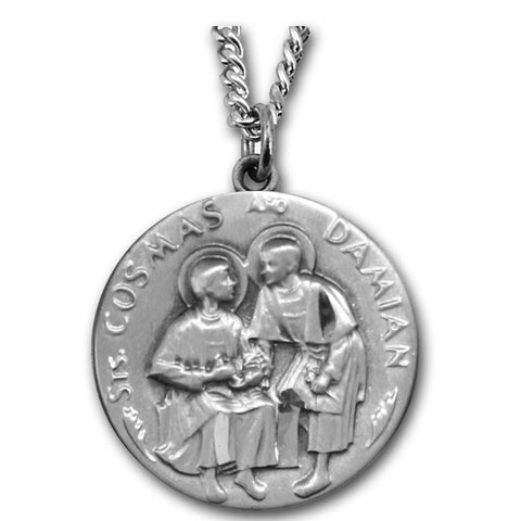 Sts. Cosmas & Damian Sterling Medal