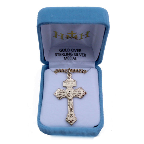 Pardon Crucifix: Gold Plated