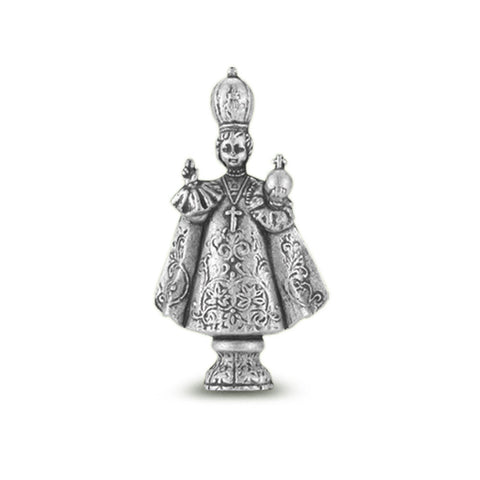 Infant of Prague Pocket Statue: 1¾"