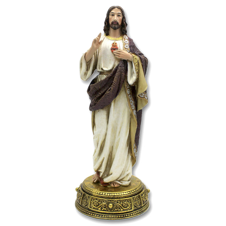 Sacred Heart Statue: 10¼"