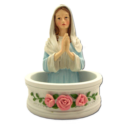 Madonna Rosary Holder: 5"