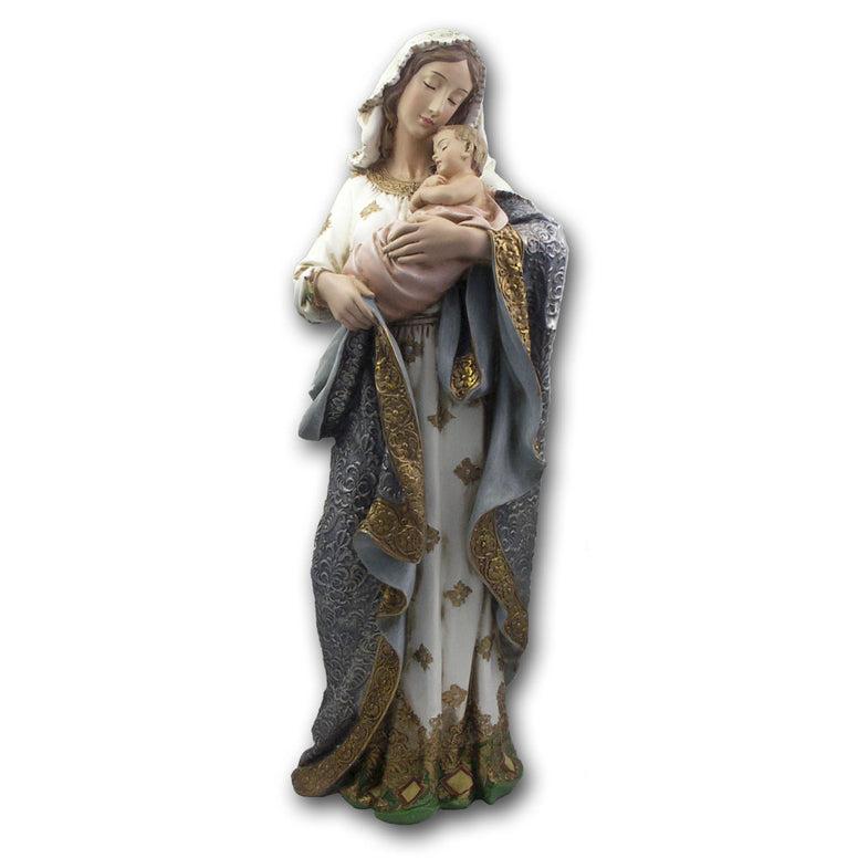 Virgin & Child Statue: 23¼"