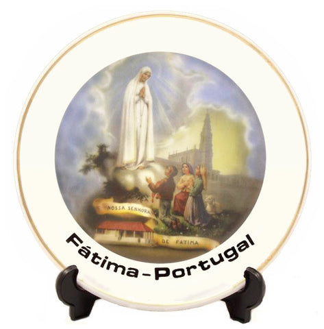 Fatima Plate: 8"