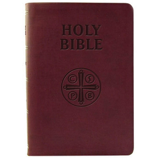 Douay Rheims Bible: Burgundy