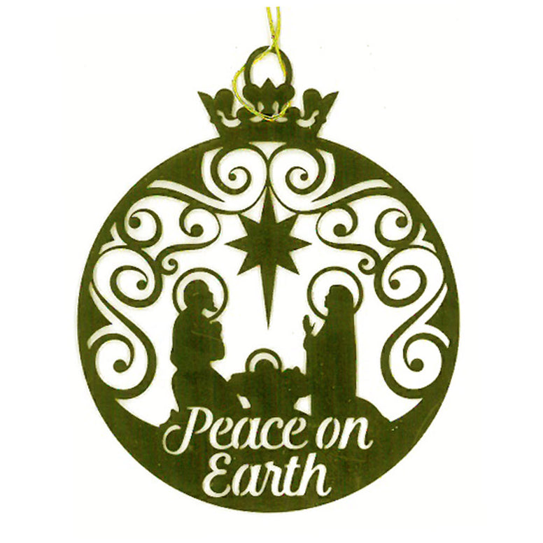 Peace on Earth Ornament